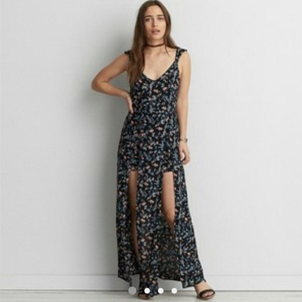 NWT American Eagle Maxi Floral Romper